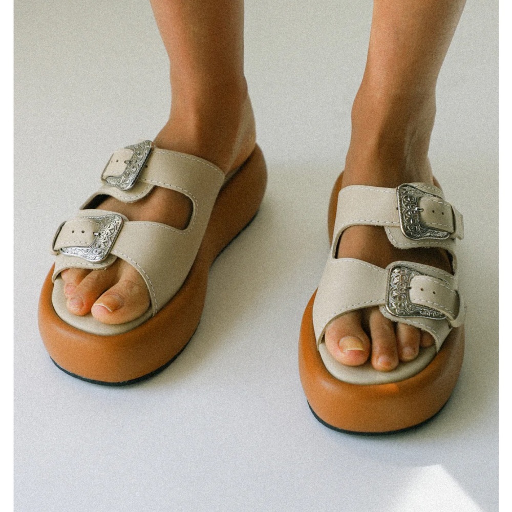 Pastiche Off White Pike Sandal Prism Boutique